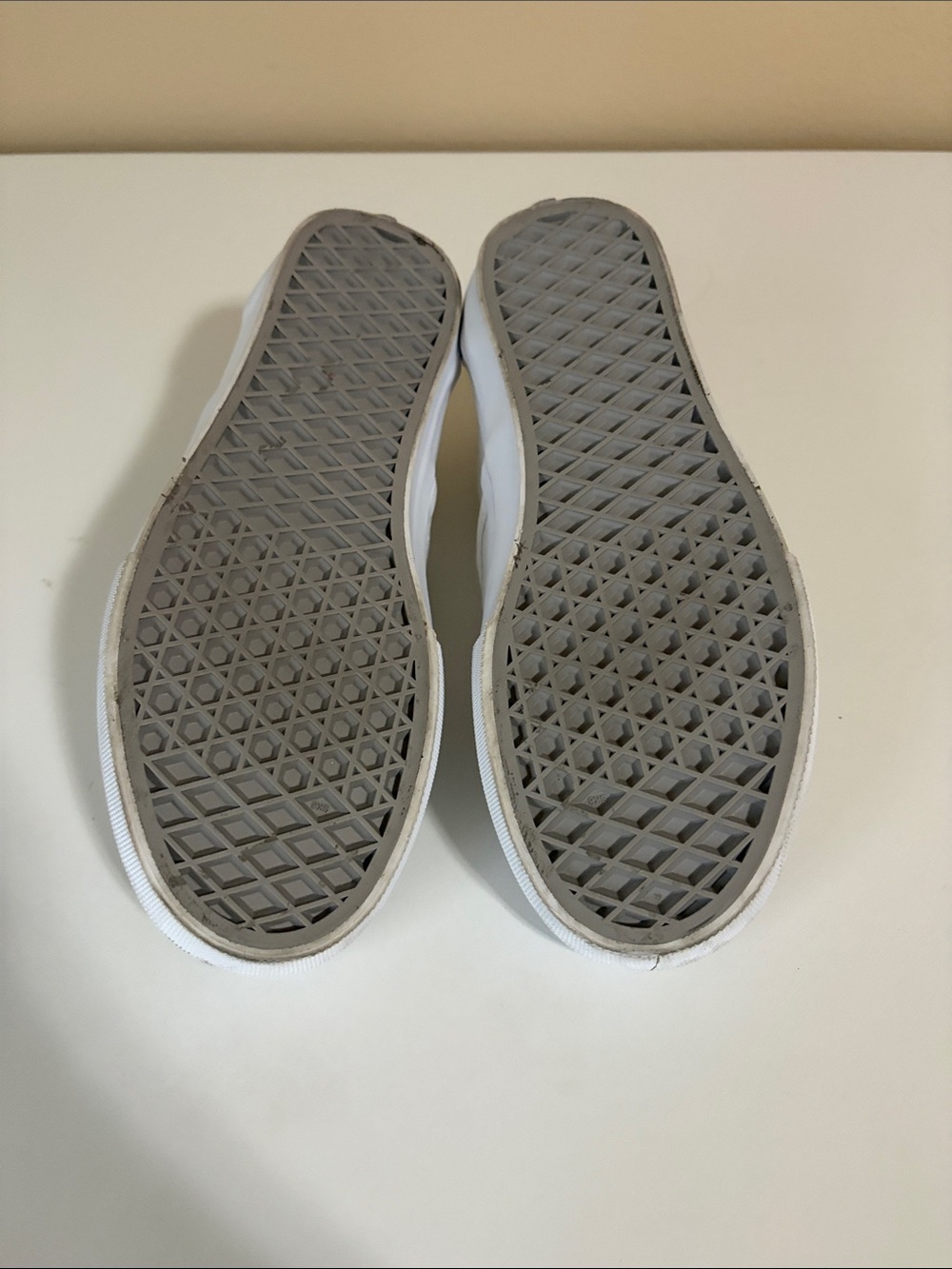 Vans White Canvas Slip-On - Picture 6 of 6